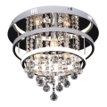 Rabalux 2237 - pinta-asennettava kristallikattokruunu PALLAS LED/32W/230V + 3xE14/40W