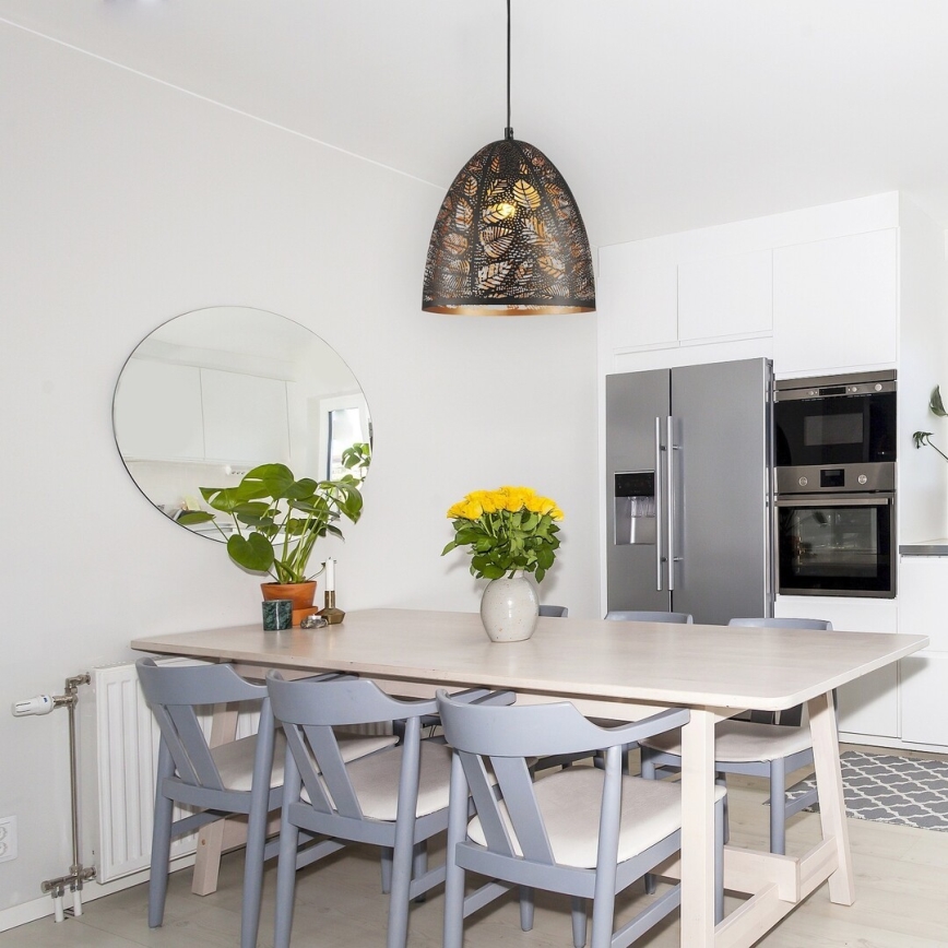 Rabalux 2277 - Kattokruunu narulla MANORCA 1xE27/40W/230V