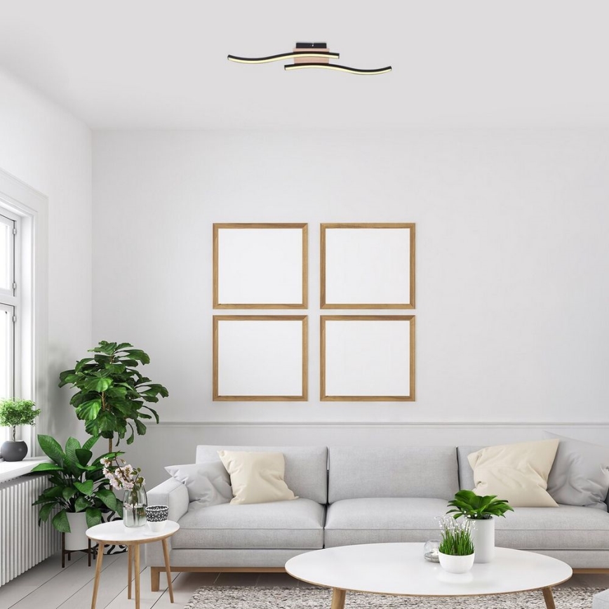 Rabalux - LED pinta-asennettava kattokruunu 2xLED/12W/230V