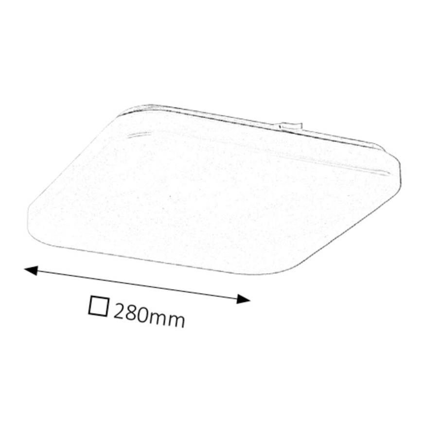 Rabalux - LED-kattovalaisin LED/20W/230V 28x28 cm