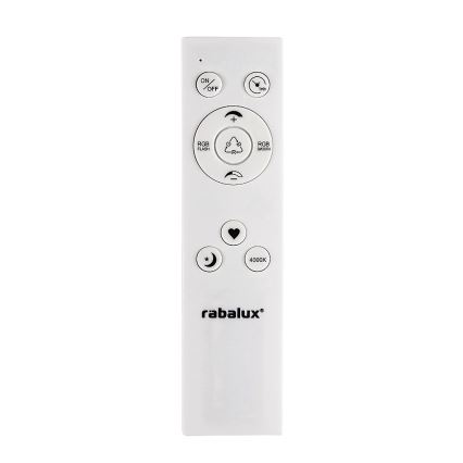 Rabalux - LED RGB Himmennettävä kattovalaisin LED/22W/230V Wi-Fi Tuya + kaukosäädin halkaisija 41,5 cm