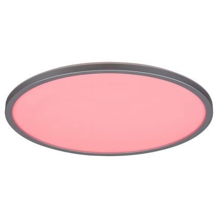 Rabalux - LED RGB Himmennettävä kattovalaisin LED/22W/230V Wi-Fi Tuya + kaukosäädin halkaisija 41,5 cm