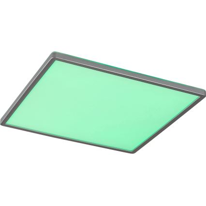 Rabalux - LED RGB himmennettävä kattovalaisin LED/22W/230V Wi-Fi Tuya + kaukosäädin 42x42 cm