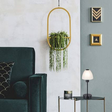 Rabalux - Himmennettävä pöytävalaisin 1xE14/40W/230V musta