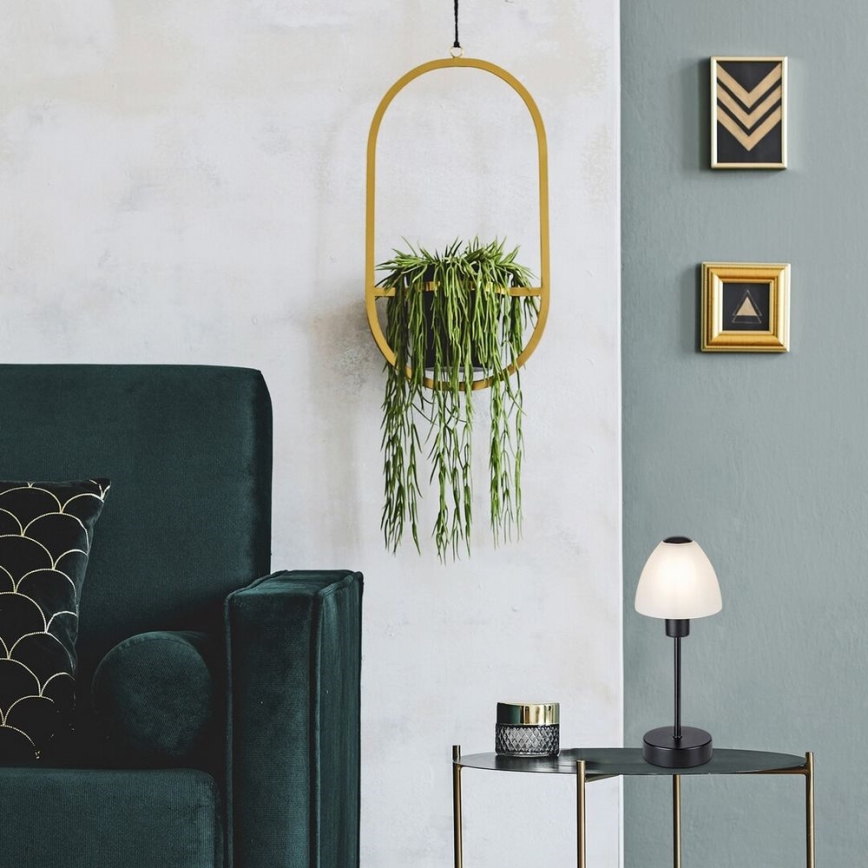 Rabalux - Himmennettävä pöytävalaisin 1xE14/40W/230V musta