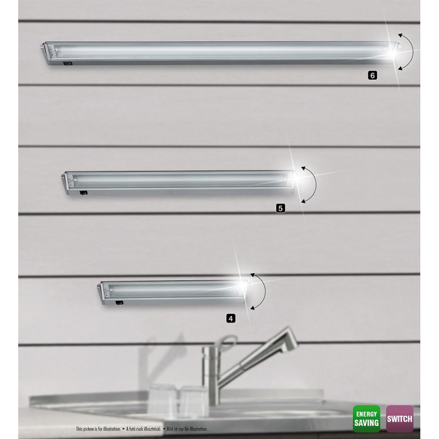 Rabalux 2366 - Kaapin alla oleva valo EASY LIGHT 1xG5/21W/230V