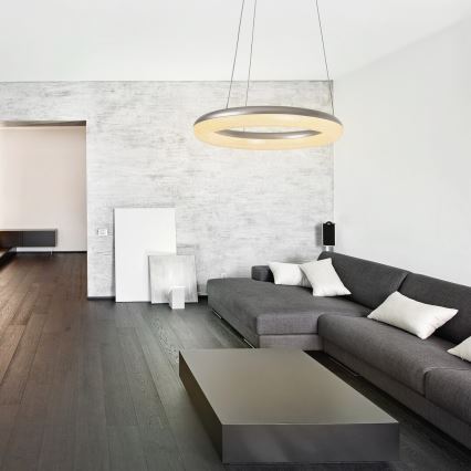 Rabalux - LED himmennettävä riippuvalaisin johdolla LED/24W/230V + kaukosäädin