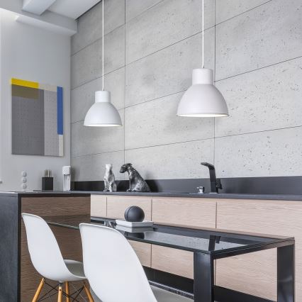 Rabalux - Kattokruunu 1xE27/60W/230V valkoinen