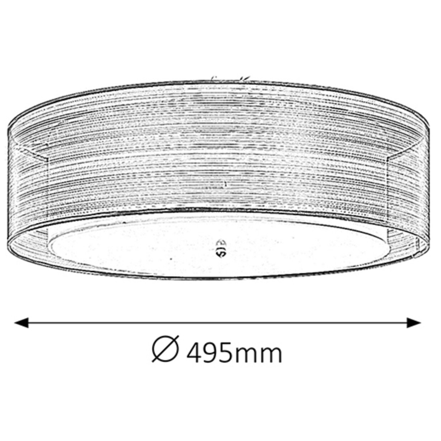 Rabalux - Kattovalo 3xE14/25W/230V halkaisija 49,5 cm