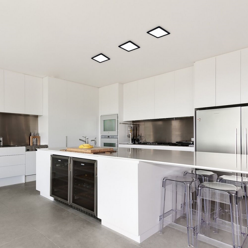 Rabalux - LED upotettava valo LED/17W/230V 17x17 cm