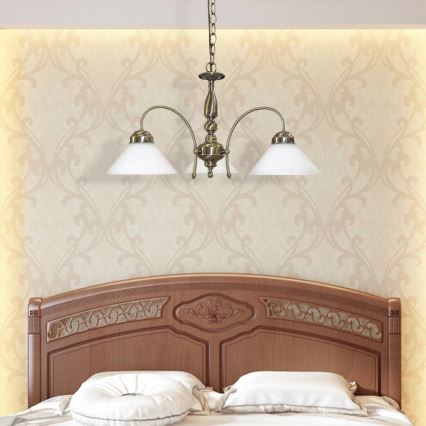 Rabalux - Kattokruunu ketjussa 3xE27/60W/230V