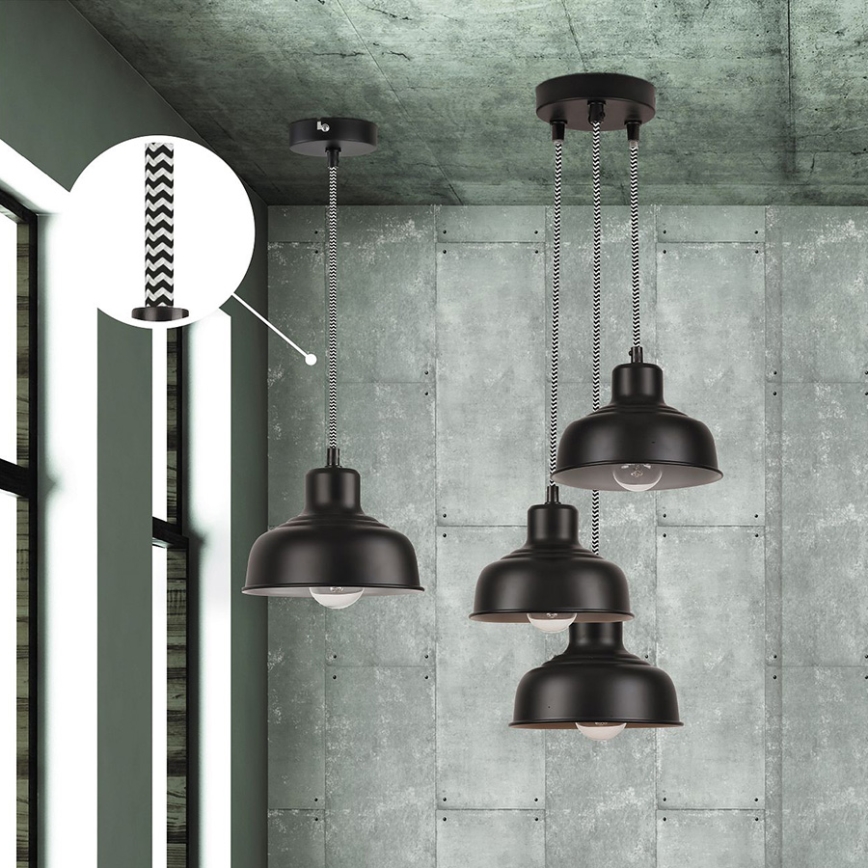 Rabalux - Kattokruunu 1xE27/60W/230V