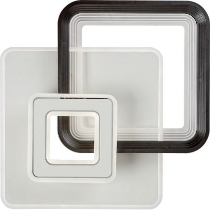 Rabalux - Himmennettävä pinta-asennettava LED-kattovalaisin LED/48W/230V 3000K/4000K/6000K + kaukosäädin 49,5x49,5 cm