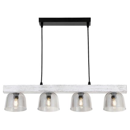 Rabalux - Kattokruunu johdossa 4xE14/40W/230V