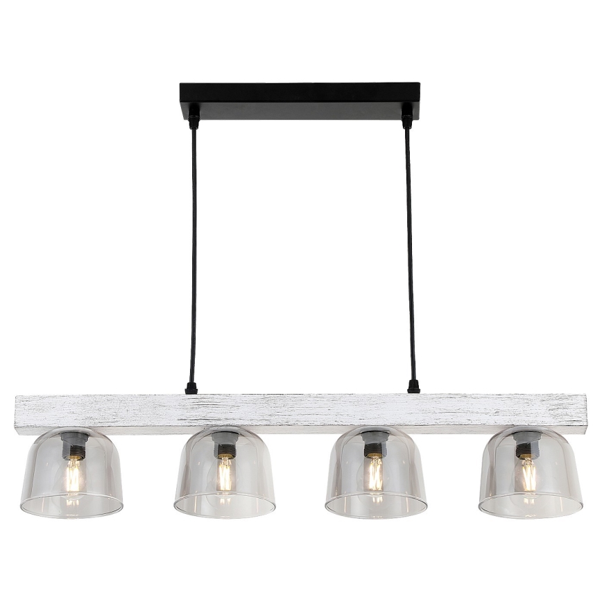 Rabalux - Kattokruunu johdossa 4xE14/40W/230V