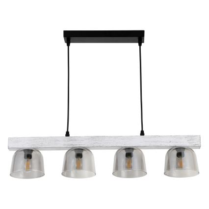 Rabalux - Kattokruunu johdossa 4xE14/40W/230V