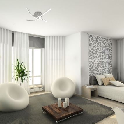 Rabalux - LED pinta-asennettava kattokruunu 4xLED/30W/230V 4000K