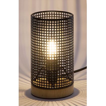 Rabalux - Pöytävalaisin 1xE14/25W/230V pyökki