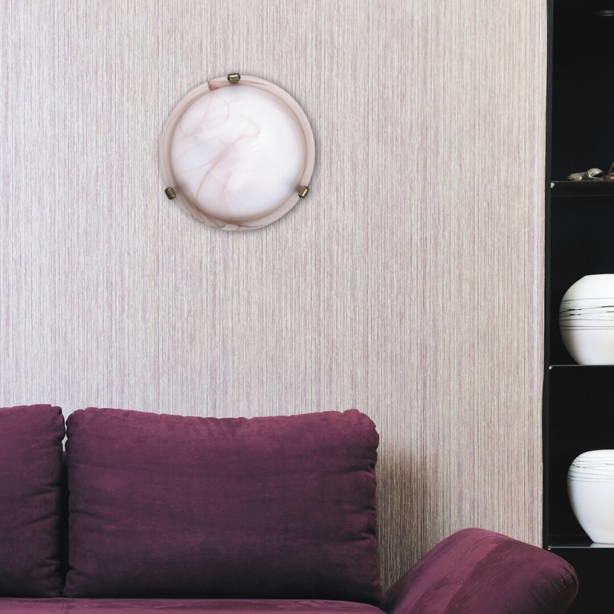 Rabalux - Kattovalaisin 1xE27/60W/230V alabasterilasi