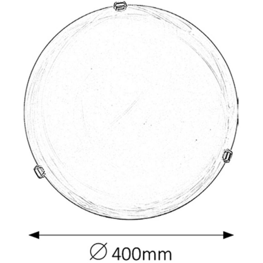 Rabalux - Kattovalaisin 2xE27/60W/230V alabasterilasi