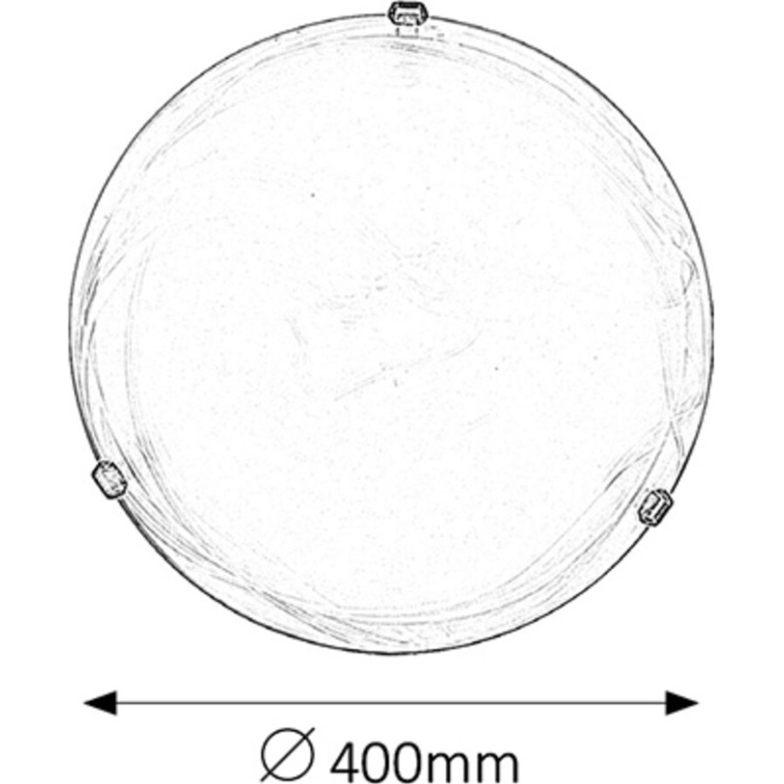 Rabalux - Alabasterilasinen kattovalaisin 2xE27/60W/230V