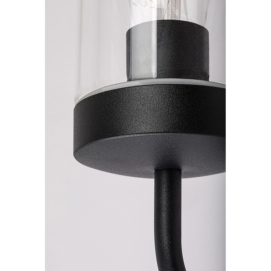 Rabalux - Kylpyhuoneen seinävalaisin 1xE27/60W/230V IP44 musta