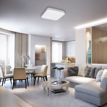 Rabalux - LED-kattovalaisin LED/36W/230V neliönmuotoinen 53 x 53 cm