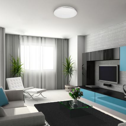 Rabalux - LED-kattovalaisin LED/36W/230V, pyöreä, 53 x 53 cm