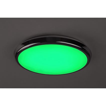 Rabalux - LED RGB Kylpyhuoneen kattovalaisin LED/18W/230V halkaisija 30 cm 3000-6500K IP44 + kauko-ohjaus