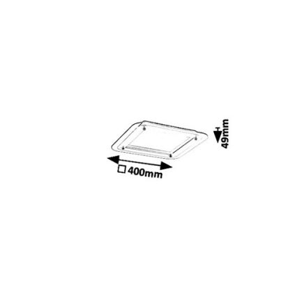 Rabalux - LED-kattovalaisin LED/18W/230V 40x40 cm