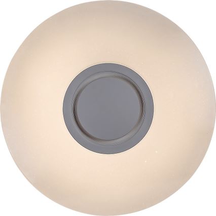 Rabalux - LED RGB himmennettävä kattovalaisin kaiuttimella LED/24W/230V Wi-Fi Tuya + kauko-ohjain halkaisija 40 cm