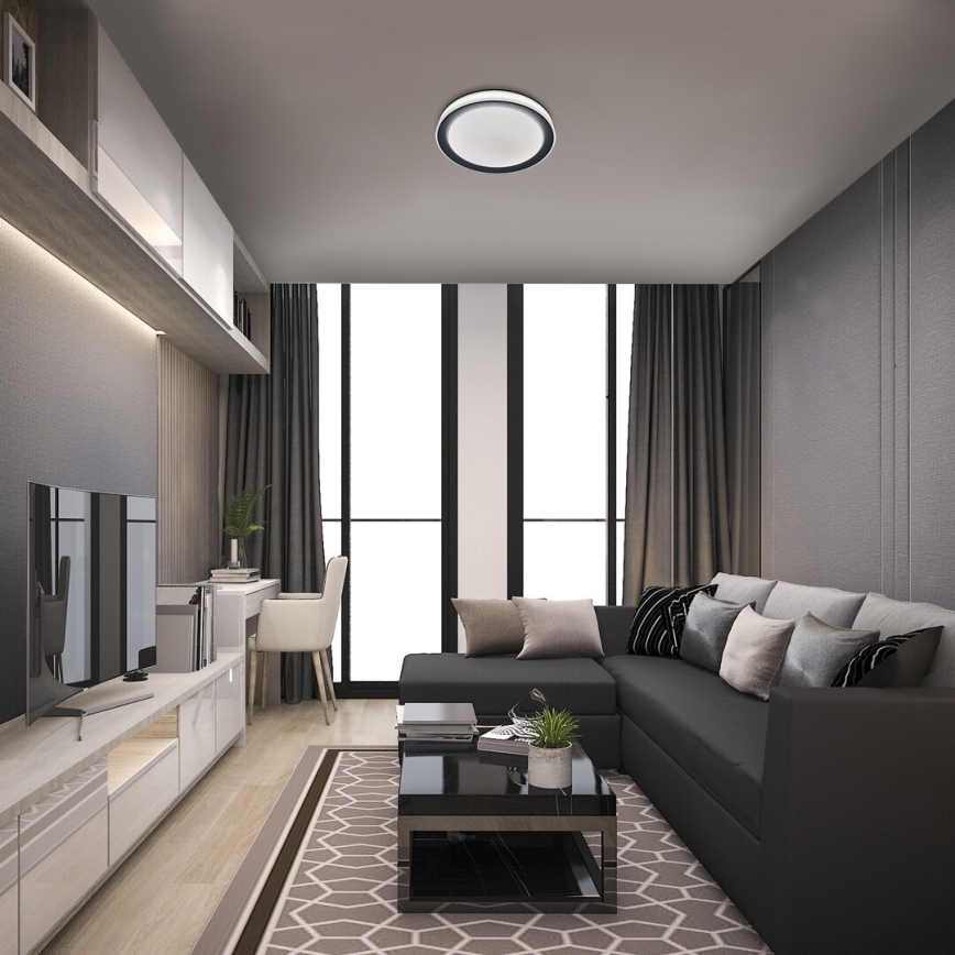 Rabalux - LED RGB himmennettävä kattovalaisin LED/40W/230V 2700-6500K Wi-Fi Tuya halkaisija 51 cm + kaukosäädin