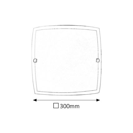 Rabalux - Kattovalo 1xE27/60W/230V