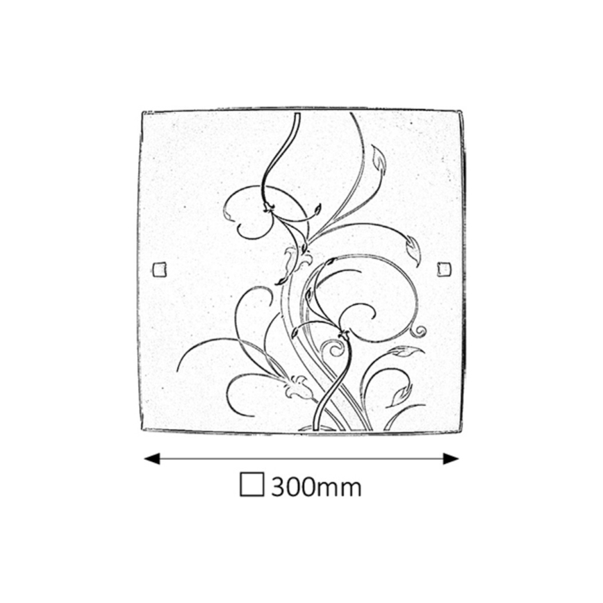 Rabalux - Seinävalaisin 1xE27/60W/230V