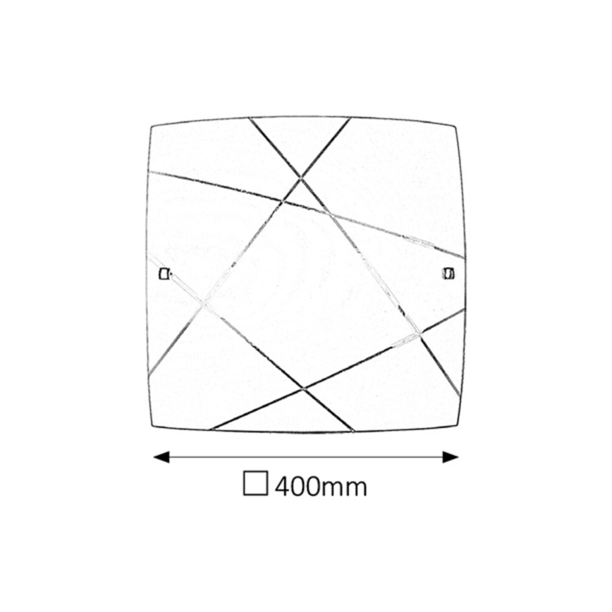 Rabalux - Kattovalo 2xE27/60W/230V