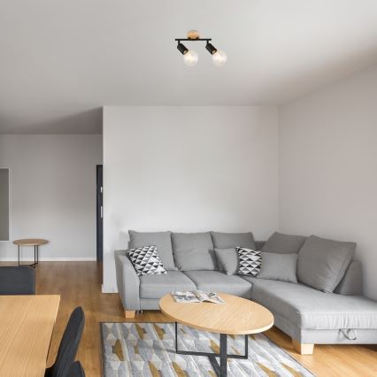 Rabalux - Kohdevalo 2xE27/40W/230V kumipuu