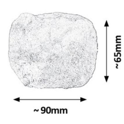 Rabalux - Suolalyhty - kynttilänjalka 0,6 kg