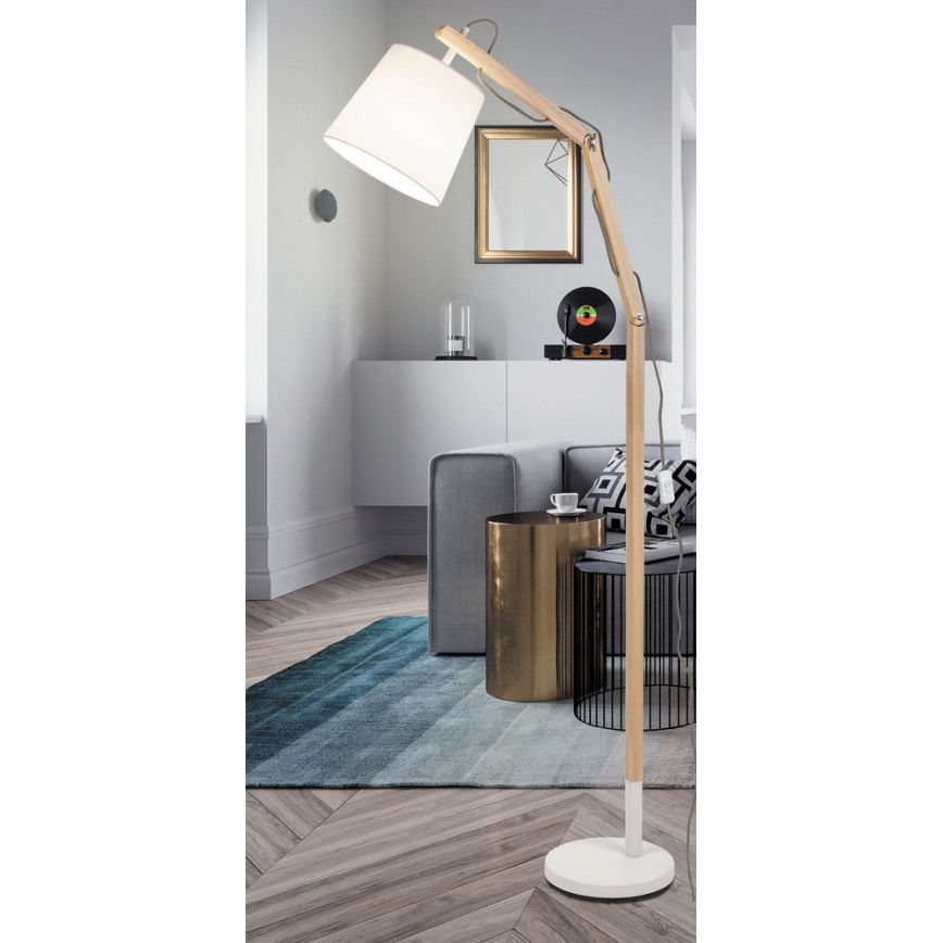 Rabalux - Lattialamppu E27/60W pyökki