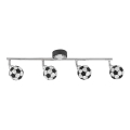 Rabalux 4474 - Lasten LED-kohdevalaisin 4xG9/4W/230V valkoinen