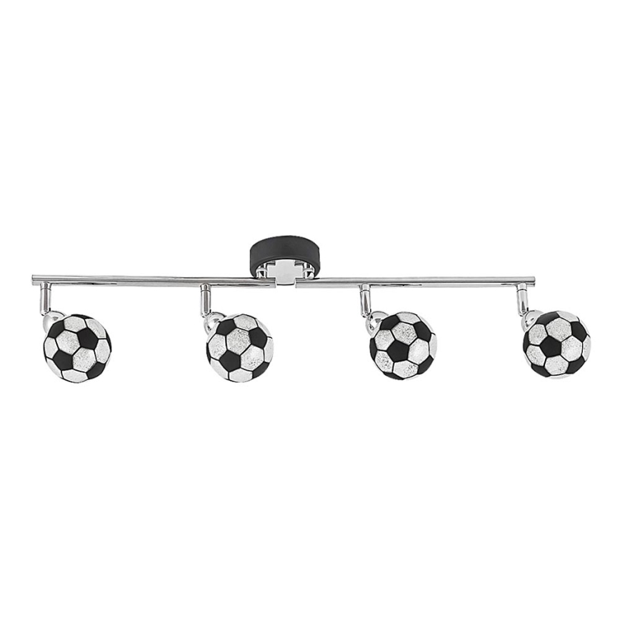 Rabalux 4474 - Lasten LED-kohdevalaisin 4xG9/4W/230V valkoinen