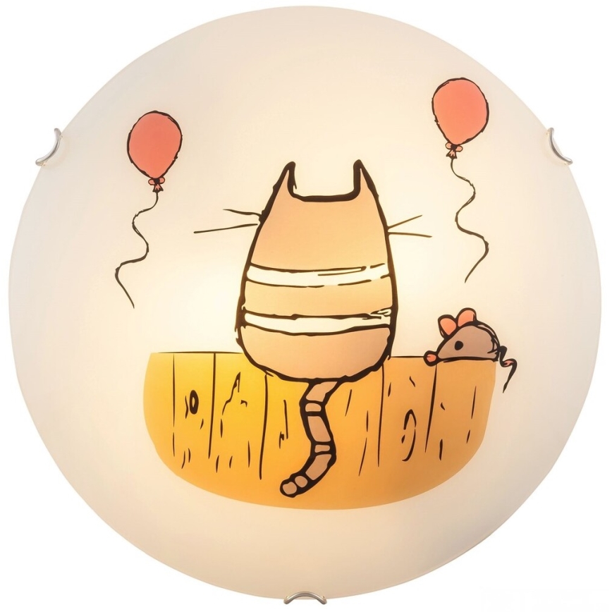 Rabalux - Lasten seinävalaisin 2xE27/60W