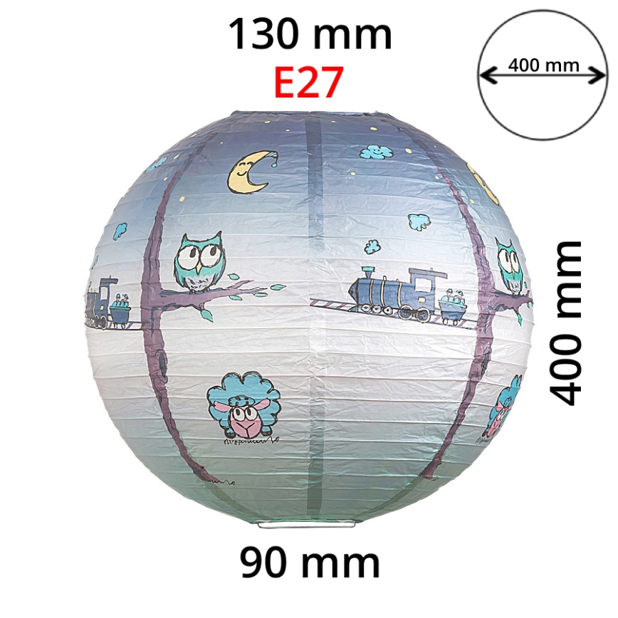 Rabalux 4631 - Lasten varjostin lasten kattovalaisimeen SHEPHERD E27 halkaisija 40 cm