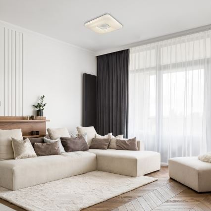 Rabalux - Himmennettävä LED-kattovalaisin LED/70W/230V + kaukosäädin 44x44 cm