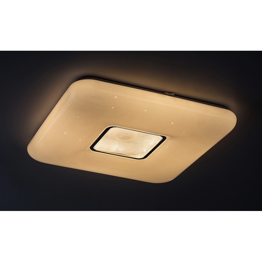 Rabalux - Himmennettävä LED-kattovalaisin LED/70W/230V + kaukosäädin 44x44 cm