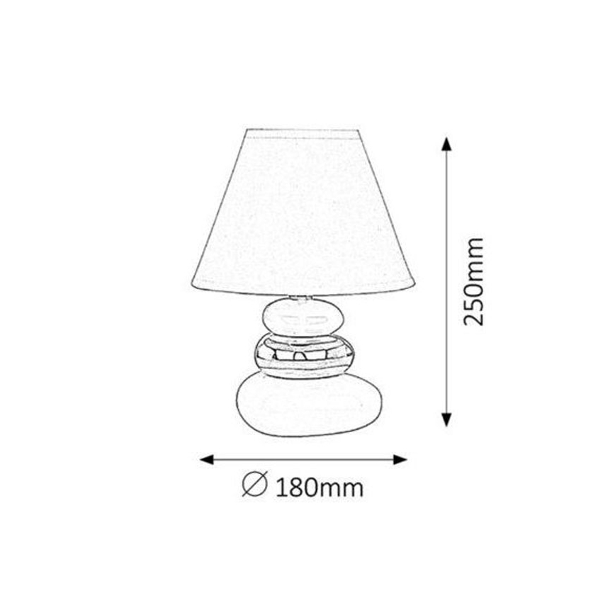 Rabalux - Pöytävalaisin 1xE14/40W/230V