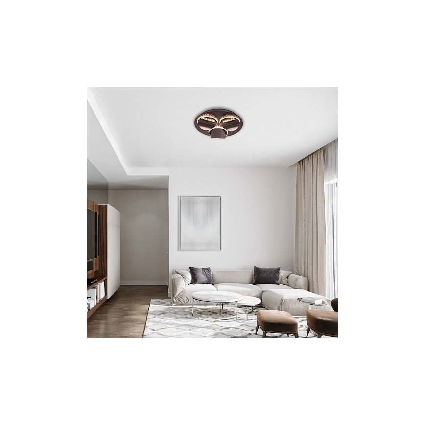 Rabalux - CAPRIANA himmennettävä LED-kattovalaisin LED/18W/230V Ø 38 cm