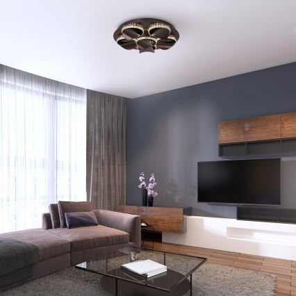 Rabalux - Himennettävä LED-kattovalaisin CAPRIANA LED/36W/230V, halkaisija 50 cm