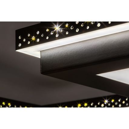 Rabalux - Kiinteä LED-kattokruunu LED/40W/230V 57x57 cm