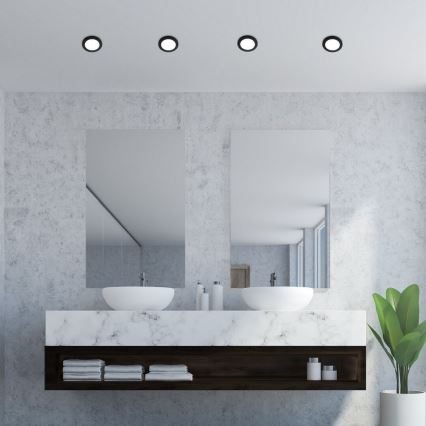 Rabalux - LED Kylpyhuoneen upotettava valo LED/3W/230V IP44 musta