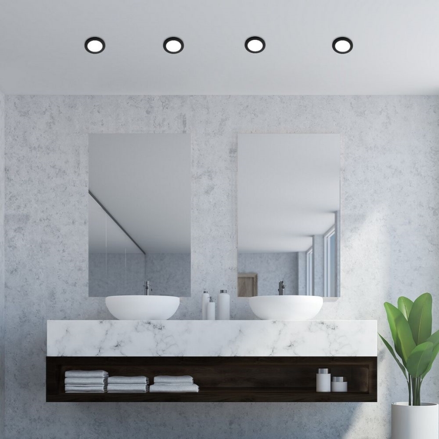 Rabalux - LED Kylpyhuoneen upotettava valo LED/3W/230V IP44 musta